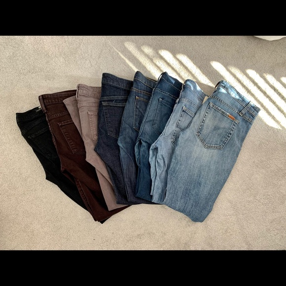 Designer Denim Bundle - 8 pairs of jeans- Size 27